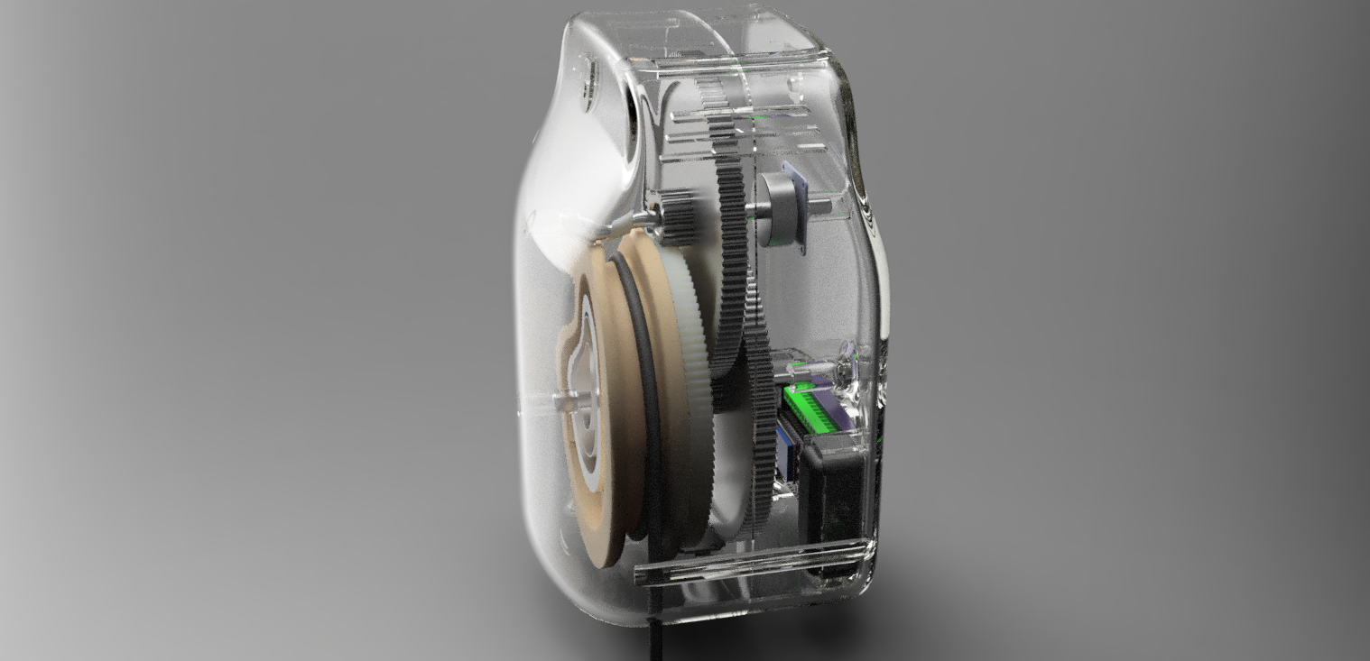 Render of Gravity Light Assembly